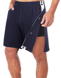 SHOPIQAT Men's Classic Trendy Loose-Fitting Casual Sports Shorts with Full Side Buttons - Premium  from shopiqat - Just $8.100! Shop now at shopiqat