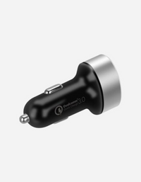 Momax UC10 Dual-Port QC3.0 With Type-C PD Fast Car Charger - Blue