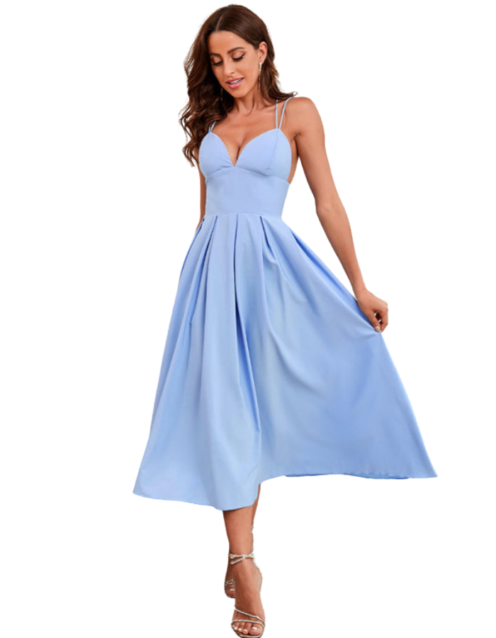 SHOPIQAT  Woman's Spring and Summer New Suspenders Swing Dress - Premium  from shopiqat - Just $10.900! Shop now at shopiqat