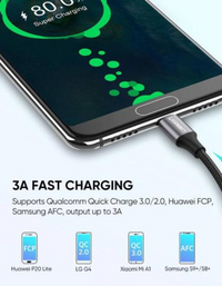 Ugreen USB A to C Cable 1.5M - Black