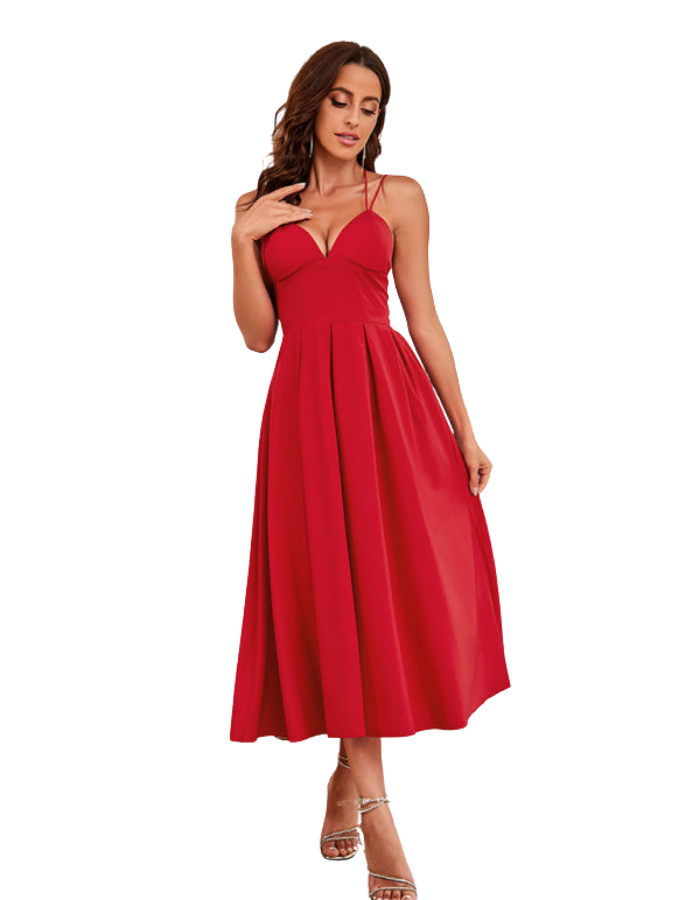 SHOPIQAT  Woman's Spring and Summer New Suspenders Swing Dress - Premium  from shopiqat - Just $10.900! Shop now at shopiqat