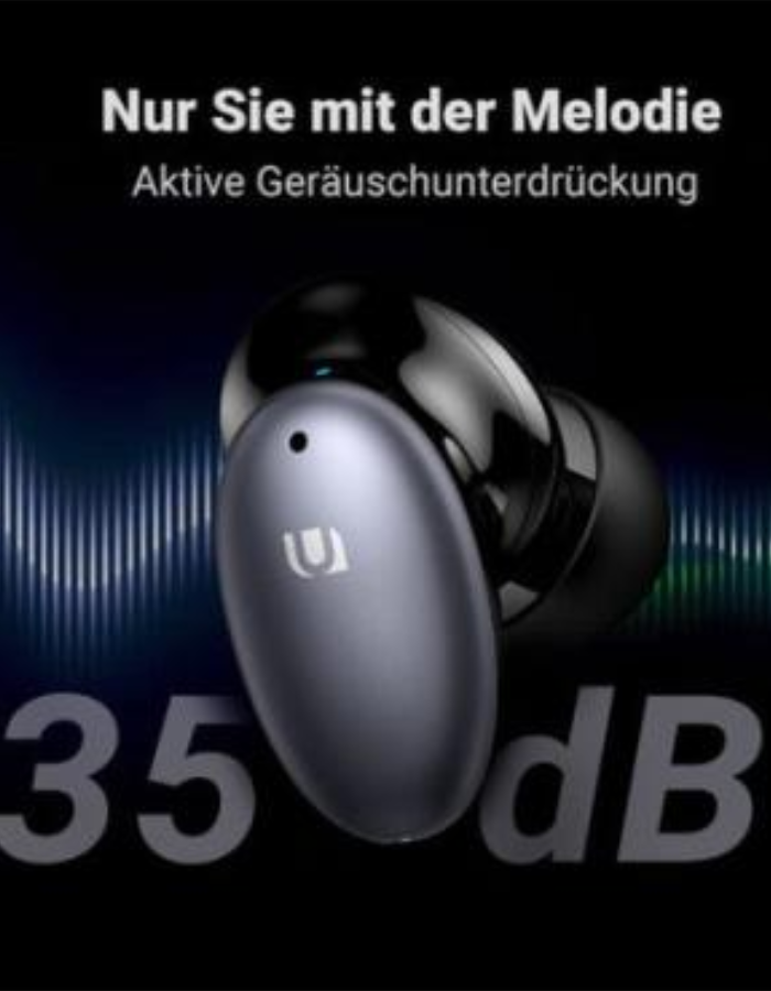 Ugreen HiTune X6 Bluetooth 5.1 ANC earbuds - Black