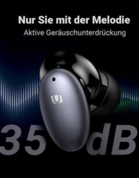 Ugreen HiTune X6 Bluetooth 5.1 ANC earbuds - Black