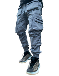 SHOPIQAT Men's Trendy Loose Straight Multi-Pocket Cargo Pants - Premium  from shopiqat - Just $10.500! Shop now at shopiqat