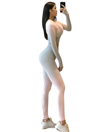 SHOPIQAT New Elastic High Waist Seamless Gradient Sports Slimming Tight Yoga Leggings - Premium  from shopiqat - Just $6.900! Shop now at shopiqat