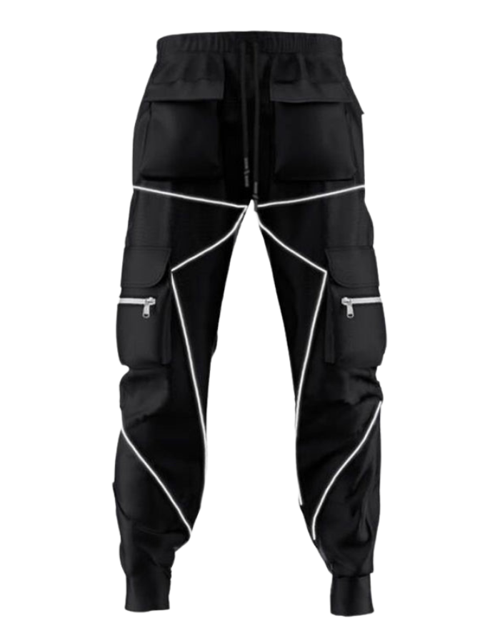 SHOPIQAT Men's Trendy Loose Straight Multi-Pocket Cargo Pants - Premium  from shopiqat - Just $10.500! Shop now at shopiqat