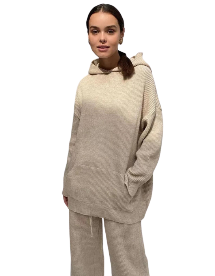 SHOPIQAT Women's Home Fashion Sports Sweatshirt Set Two-Piece Set - Premium  from shopiqat - Just $15.650! Shop now at shopiqat