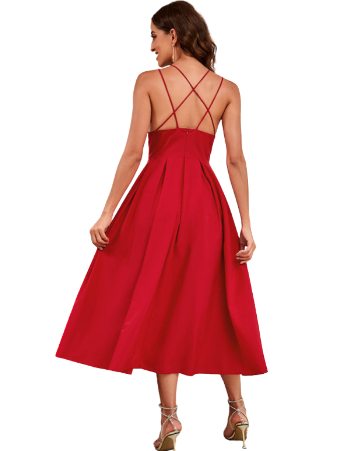 SHOPIQAT  Woman's Spring and Summer New Suspenders Swing Dress - Premium  from shopiqat - Just $10.900! Shop now at shopiqat