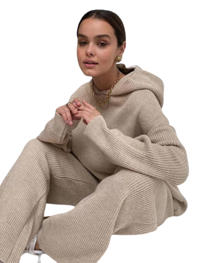 SHOPIQAT Women's Home Fashion Sports Sweatshirt Set Two-Piece Set - Premium  from shopiqat - Just $15.650! Shop now at shopiqat