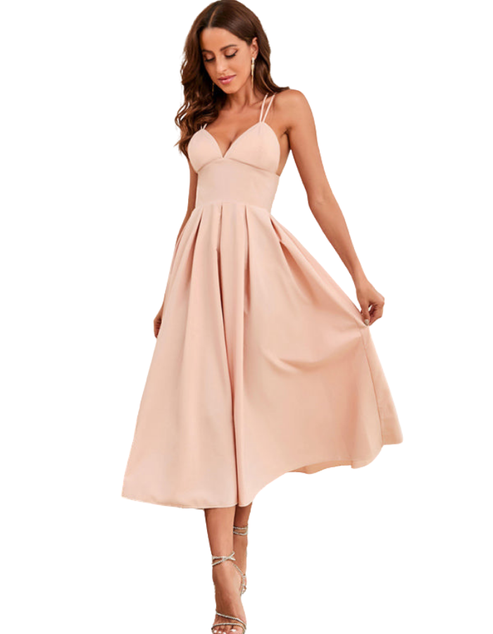 SHOPIQAT  Woman's Spring and Summer New Suspenders Swing Dress - Premium  from shopiqat - Just $10.900! Shop now at shopiqat