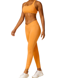 SHOPIQAT New Drawstring Yoga Wear Breathable Solid Colour Running Leggings - Premium  from shopiqat - Just $9.700! Shop now at shopiqat