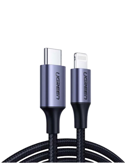Ugreen Cable USB C To Lightning 1m - Black