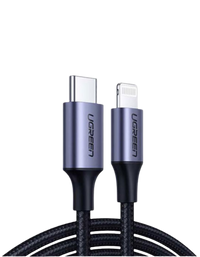 Ugreen Cable USB C To Lightning 1m - Black