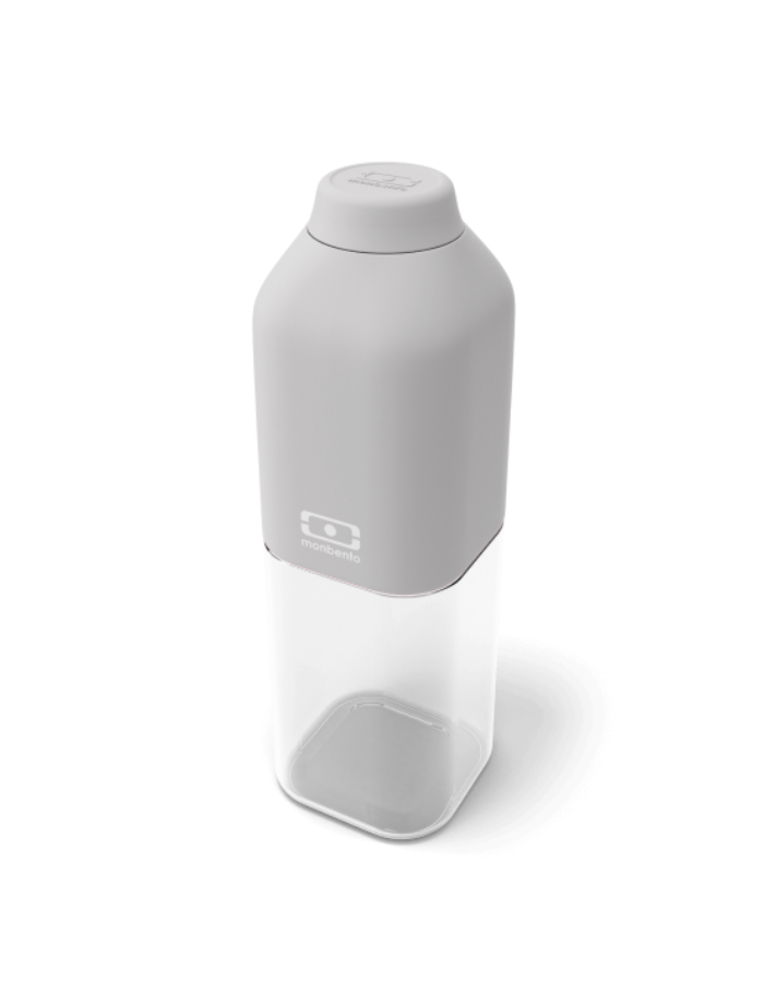 Monbento - MB Positive M Grey Coton Water Bottle - 0.500L