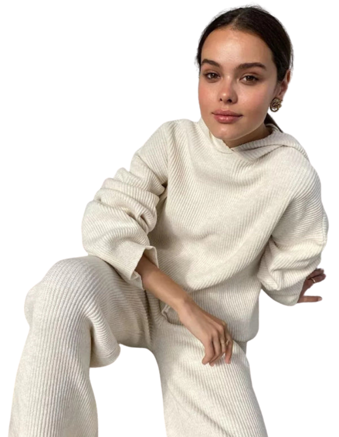 SHOPIQAT Women's Home Fashion Sports Sweatshirt Set Two-Piece Set - Premium  from shopiqat - Just $15.650! Shop now at shopiqat