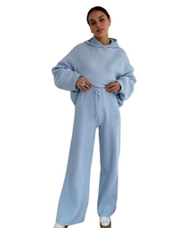 SHOPIQAT Women's Home Fashion Sports Sweatshirt Set Two-Piece Set - Premium  from shopiqat - Just $15.650! Shop now at shopiqat