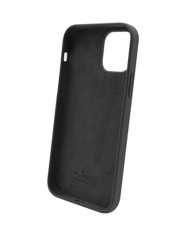 Puro iPhone 13 Pro Icon Silicon Case 6.1 - Black