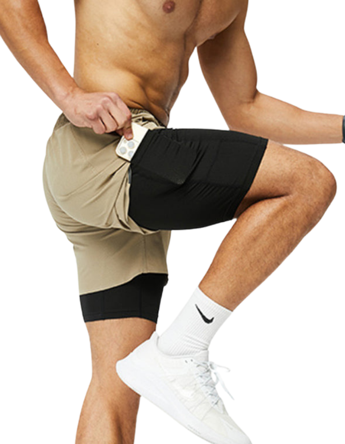 SHOPIQAT Men's Breathable Loose Fit Quick-Drying Training Shorts - Premium  from shopiqat - Just $7.900! Shop now at shopiqat