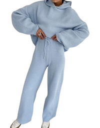 SHOPIQAT Women's Home Fashion Sports Sweatshirt Set Two-Piece Set - Premium  from shopiqat - Just $15.650! Shop now at shopiqat