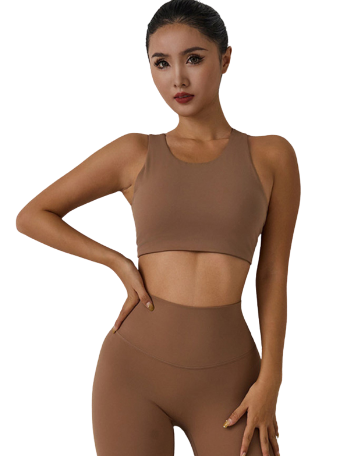 SHOPIQAT New Beautiful Back Sports Bra Yoga Sports Vest - Premium  from shopiqat - Just $7! Shop now at shopiqat