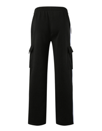 SHOPIQAT Men's Autumn and Winter Velvet Loose Multi-Pocket Lanyard Overalls Pants - Premium  from shopiqat - Just $8.250! Shop now at shopiqat