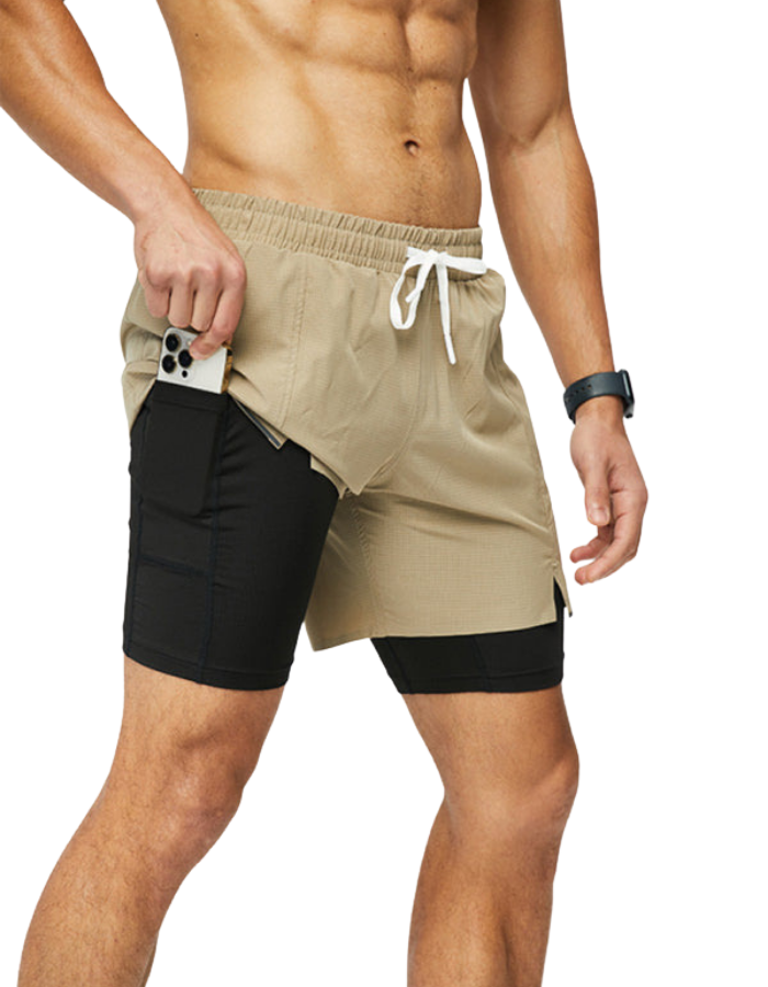 SHOPIQAT Men's Breathable Loose Fit Quick-Drying Training Shorts - Premium  from shopiqat - Just $7.900! Shop now at shopiqat