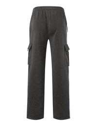 SHOPIQAT Men's Autumn and Winter Velvet Loose Multi-Pocket Lanyard Overalls Pants - Premium  from shopiqat - Just $8.250! Shop now at shopiqat