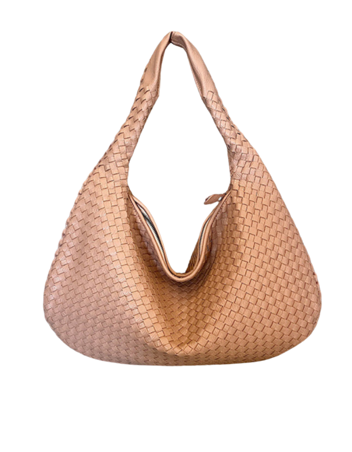 SHOPIQAT French High-End Woven Bag, Versatile Shoulder Armpit Bag, Niche Texture Portable Commuter Bag - Premium  from shopiqat - Just $14.250! Shop now at shopiqat