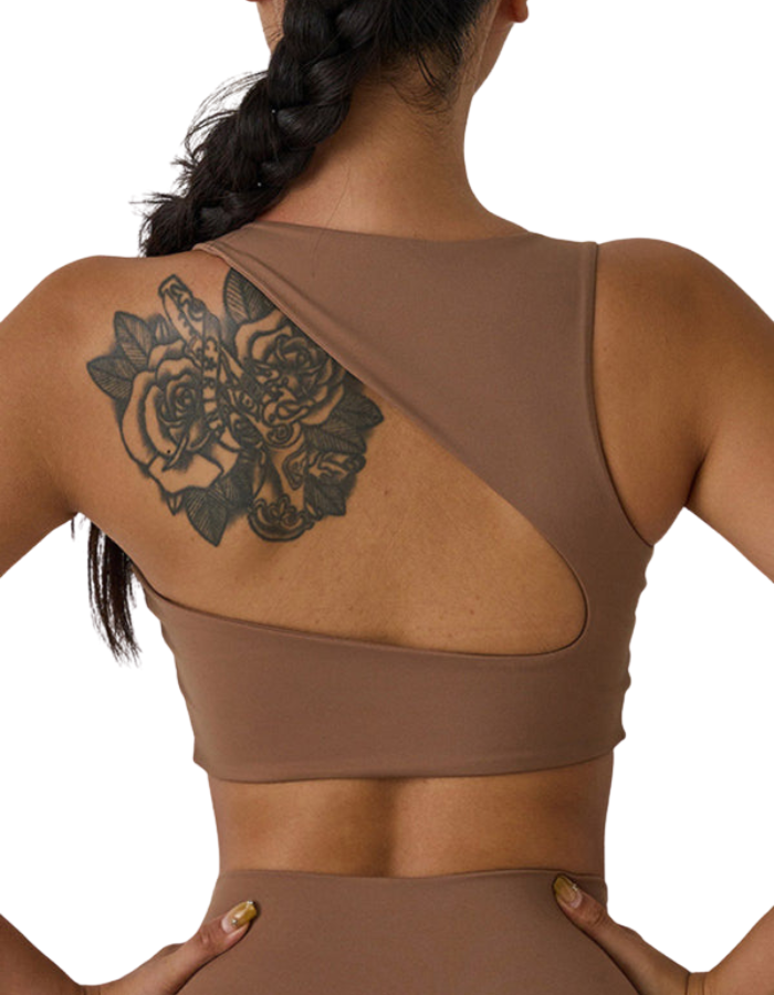 SHOPIQAT New Beautiful Back Sports Bra Yoga Sports Vest - Premium  from shopiqat - Just $7! Shop now at shopiqat