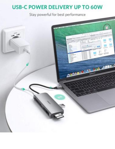 Ugreen USB C Hub USB Type C to 4K HDMI Multiport Adapter Dock with VGA (9 in 1)