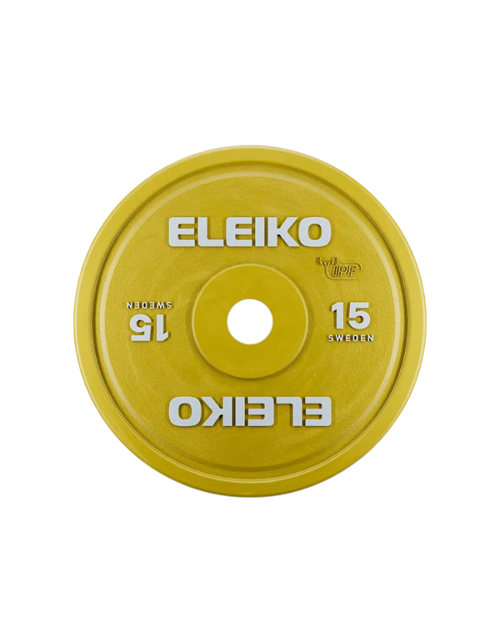 Eleiko IPF Powerlifting Competition Plates and Training IPF Bar Bundle - Premium  from shopiqat - Just $940! Shop now at shopiqat