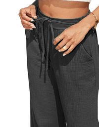 SHOPIQAT New Style Loose Elastic Pleated Fashionable Casual Pants - Premium  from shopiqat - Just $7.750! Shop now at shopiqat