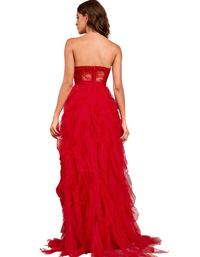SHOPIQAT Woman's Spring Summer New Large Size Lace Mesh Tube Top Dress - Premium  from shopiqat - Just $14.900! Shop now at shopiqat