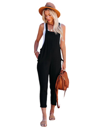 SHOPIQAT Summer Street Trendy Cotton Casual Pants Overalls