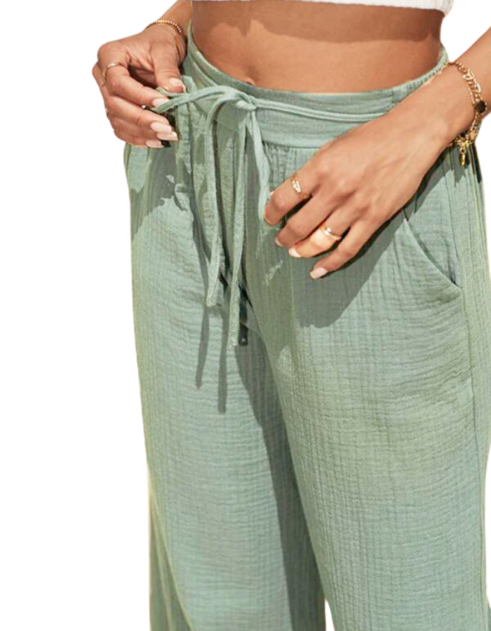 SHOPIQAT New Style Loose Elastic Pleated Fashionable Casual Pants - Premium  from shopiqat - Just $7.750! Shop now at shopiqat