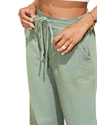 SHOPIQAT New Style Loose Elastic Pleated Fashionable Casual Pants - Premium  from shopiqat - Just $7.750! Shop now at shopiqat