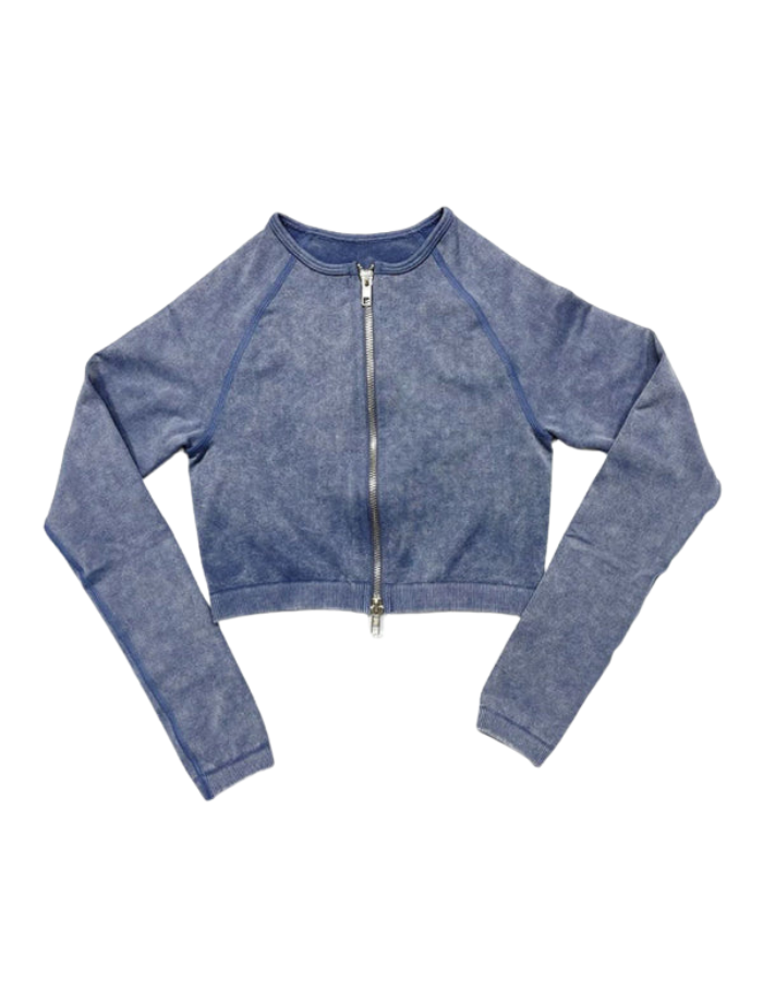 SHOPIQAT New Multi-Colour Fitness Long-Sleeved Yoga Zipper Jacket - Premium  from shopiqat - Just $8.600! Shop now at shopiqat