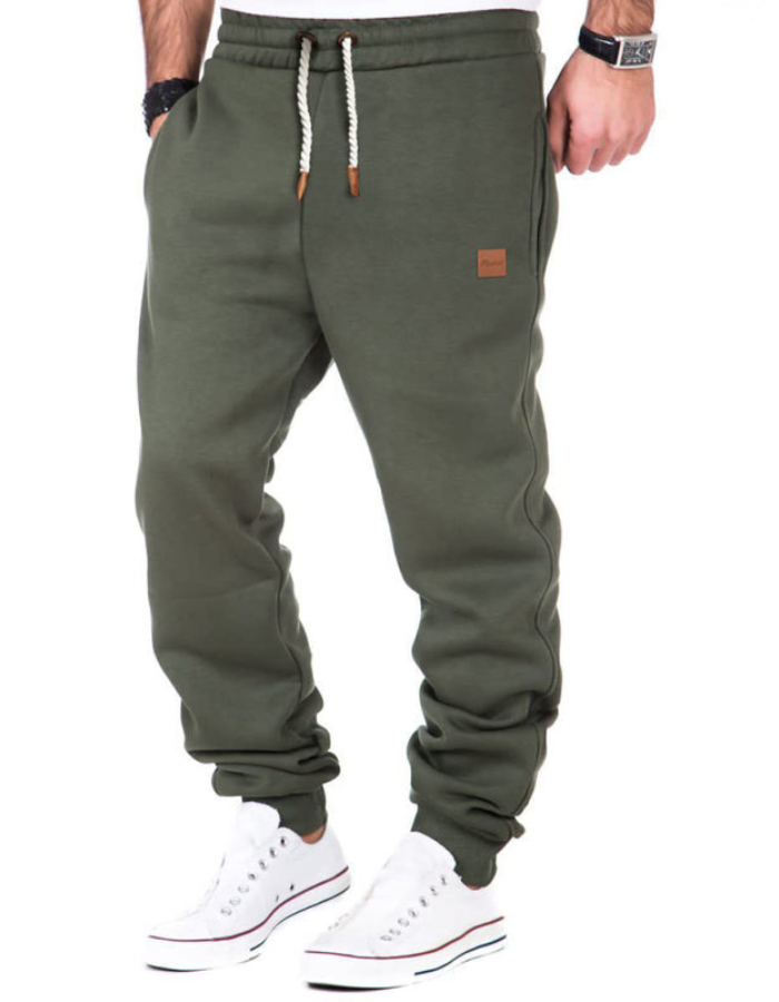 SHOPIQAT Men's Elastic Waist Sports Casual Trousers and Sweatpants - Premium  from shopiqat - Just $8.500! Shop now at shopiqat