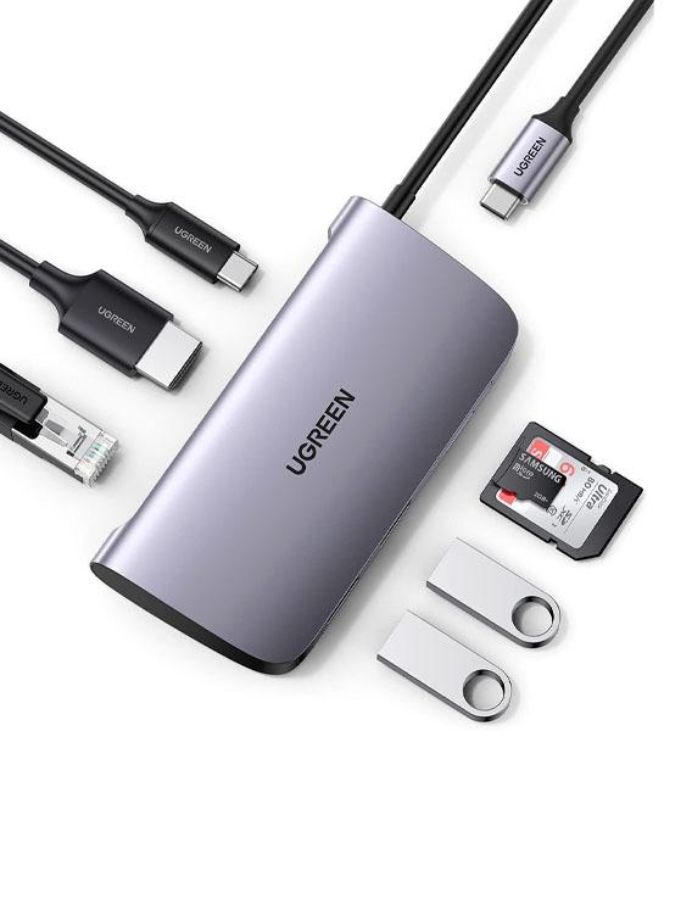 Ugreen USB-C 7-in-1 Multifunction Adapter - Space Grey