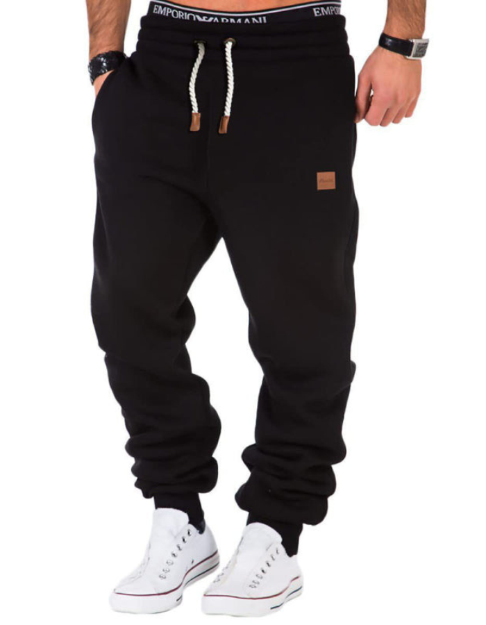SHOPIQAT Men's Elastic Waist Sports Casual Trousers and Sweatpants - Premium  from shopiqat - Just $8.500! Shop now at shopiqat