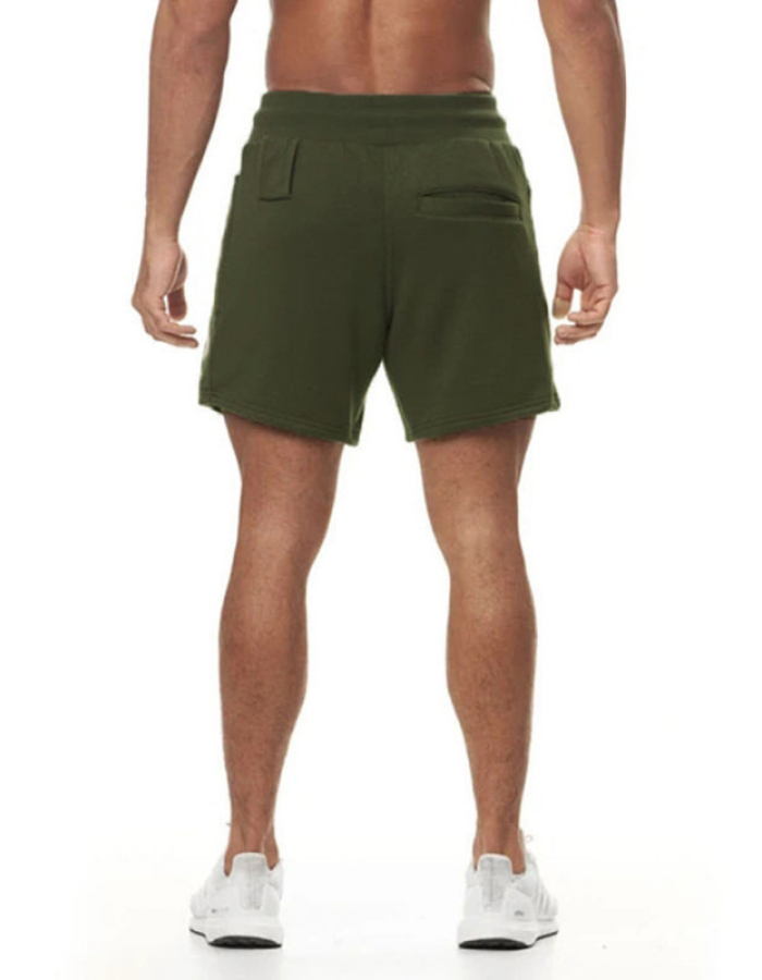 SHOPIQAT Sports Gym Men's Multi Pocket Hanging Towel Running Training Shorts - Premium  from shopiqat - Just $5.760! Shop now at shopiqat