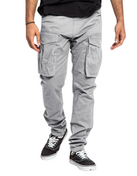 SHOPIQAT Men's Solid Colour Multi-Pocket Casual Cargo Pants - Premium  from shopiqat - Just $10.500! Shop now at shopiqat