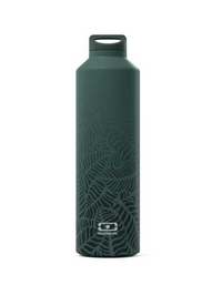 Monbento - MB Steel Graphic Jungle Water Bottle - Stainless Steel - 0.500 L