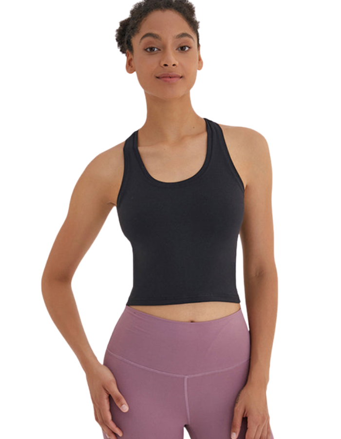 SHOPIQAT New Tight-Fitting, High-Elastic and Beautiful Back Sports, Leisure and Versatile Yoga Vest - Premium  from shopiqat - Just $6.150! Shop now at shopiqat