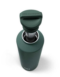 Monbento - MB Steel Graphic Jungle Water Bottle - Stainless Steel - 0.500 L