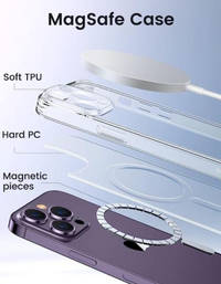 Ugreen iPhone 14 Pro Max Phone Case MagSafe iPhone Case - Clear