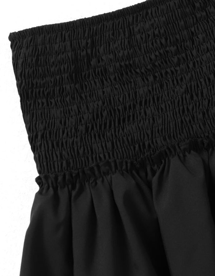 SHOPIQAT Women's Fashion Ruffled Floral Half-Length Pleated Skirt - Premium  from shopiqat - Just $6.900! Shop now at shopiqat