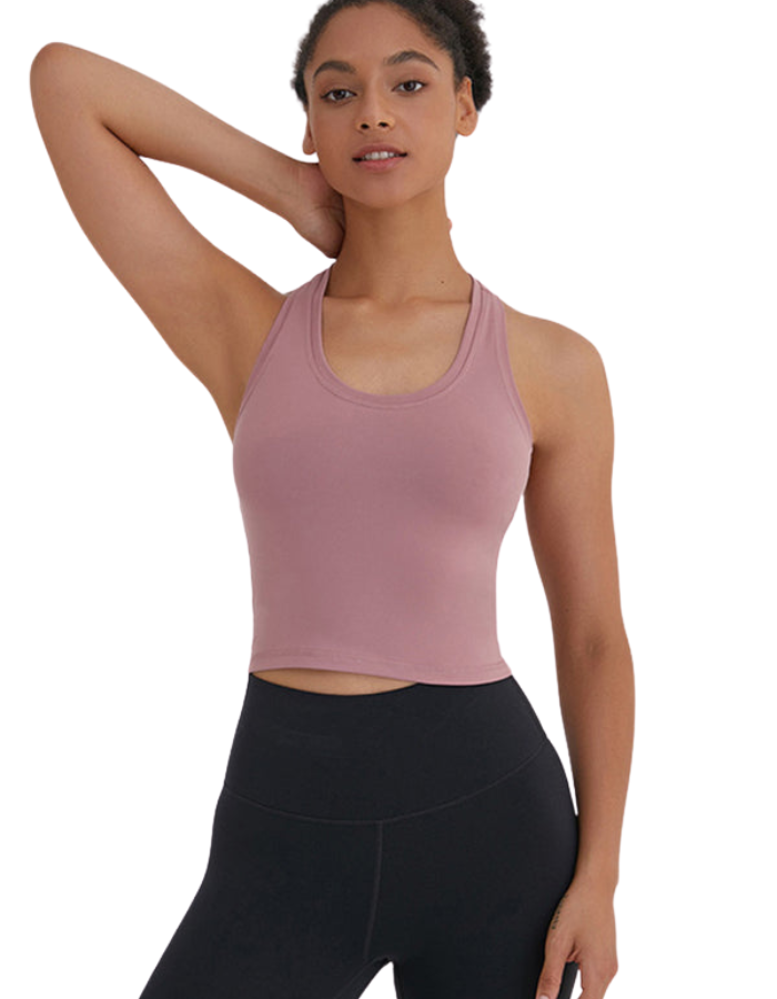 SHOPIQAT New Tight-Fitting, High-Elastic and Beautiful Back Sports, Leisure and Versatile Yoga Vest - Premium  from shopiqat - Just $6.150! Shop now at shopiqat