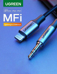 Ugreen MFi Lightning to 3.5mm Aux Cable for iPhone
