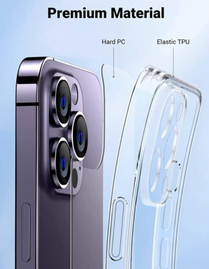 Ugreen iPhone 14 Pro Classy Enhanced Protective Case - Clear